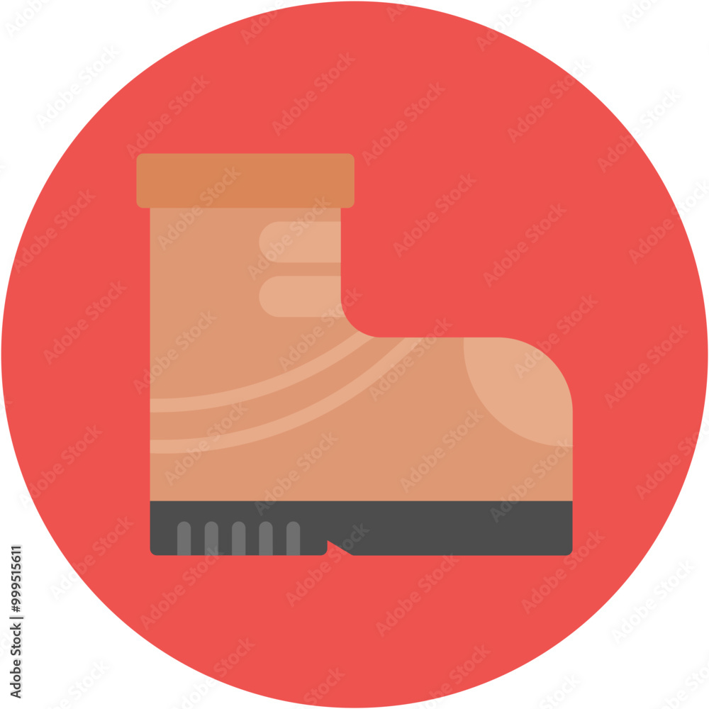 Boot icon vector image. Can be used for Luxury. Boot icon vector image. Can be used for Luxury.