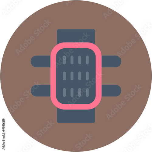 Elbow Pads icon vector image. Can be used for Volleyball.