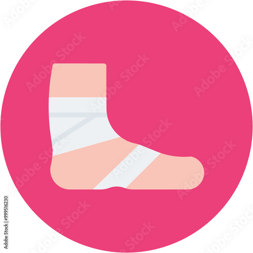 Injuries icon vector image. Can be used for Volleyball.