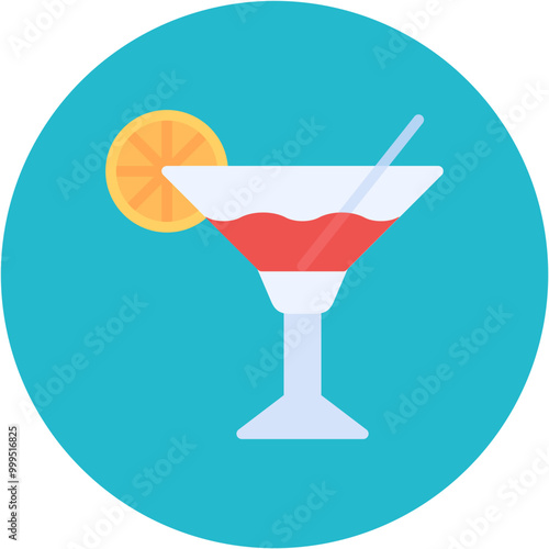 Free Drinks icon vector image. Can be used for Casino.