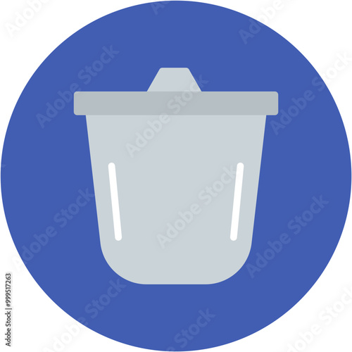 Crucible icon vector image. Can be used for Mettalurgy.