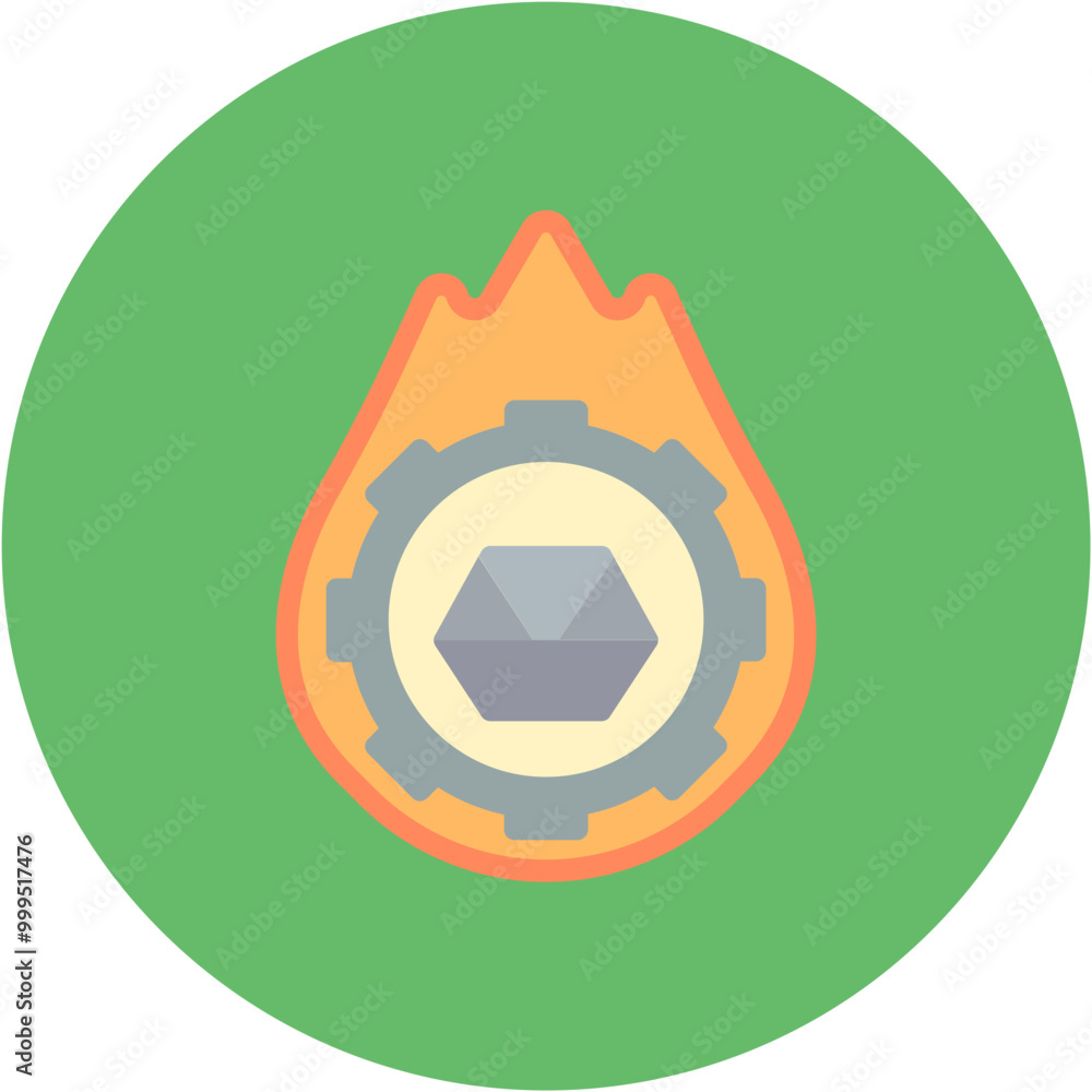 Pyrometallurgy icon vector image. Can be used for Mettalurgy. Pyrometallurgy icon vector image. Can be used for Mettalurgy.