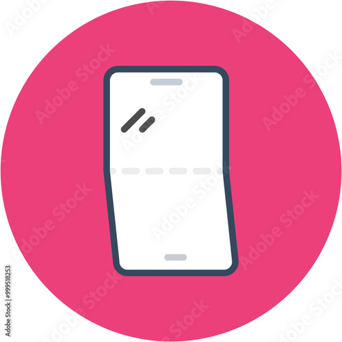 Folding Screen icon vector image. Can be used for Retro.