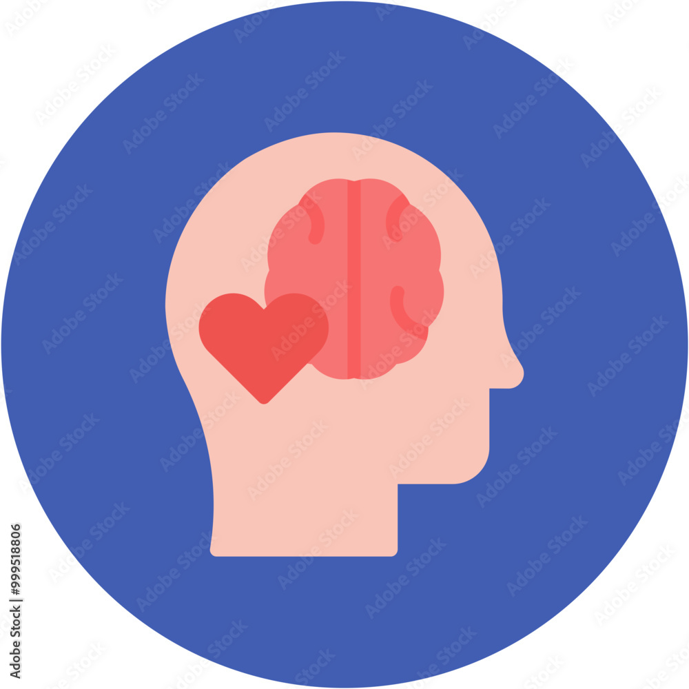 Emotional Intelligence icon vector image. Can be used for Psychology. Emotional Intelligence icon vector image. Can be used for Psychology.