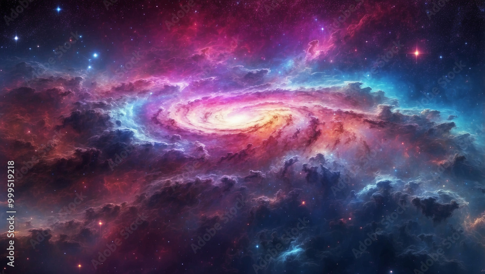 Obraz premium Galaxy Nebula