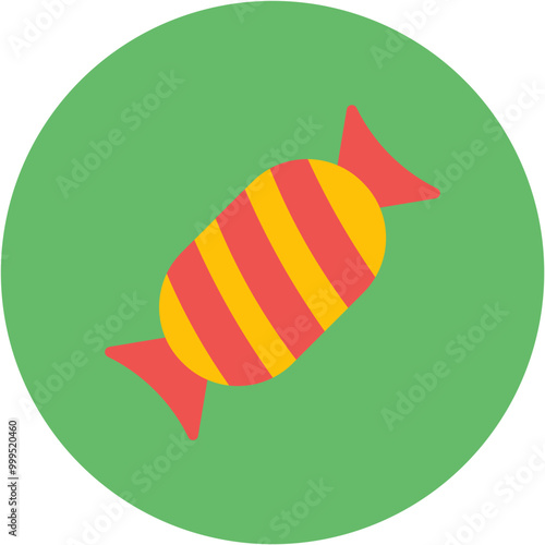 Candy icon vector image. Can be used for Nutrition.