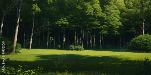 trees in the forest