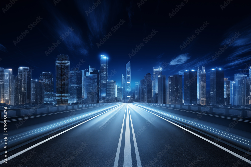 Fototapeta premium city night