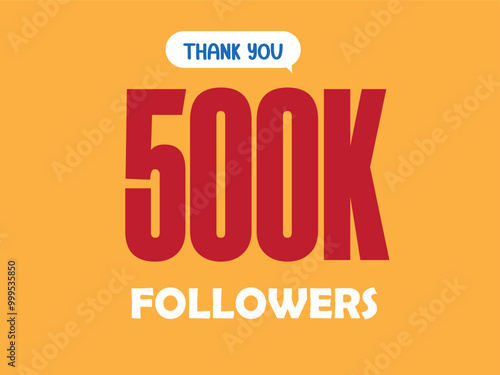 5000 Subscribers. Thank you for 5000 subscribers on social media. Five thousand or 5k followers thank you, social media celebration banner with heart icons, confetti on colourful white background.