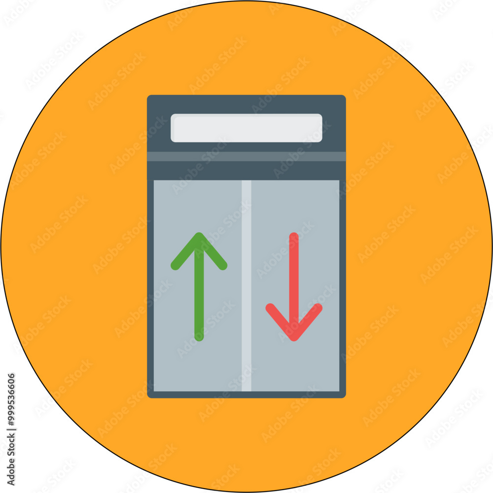 Elevator Line Icon Elevator Line Icon