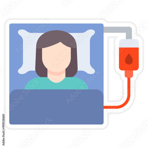 Blood transfusion Icon