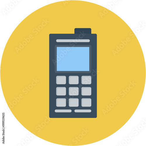 Cellular Phone icon vector image. Can be used for Shooting.