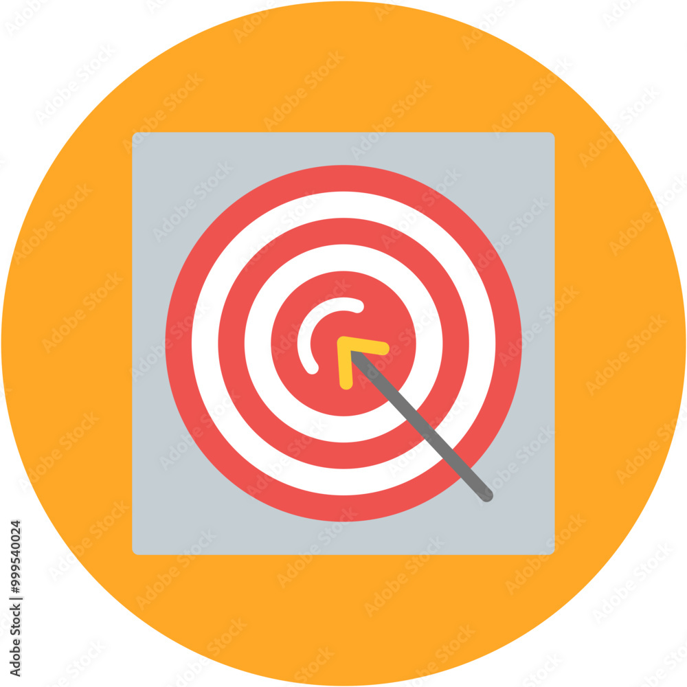 Target icon vector image. Can be used for Shooting. Target icon vector image. Can be used for Shooting.