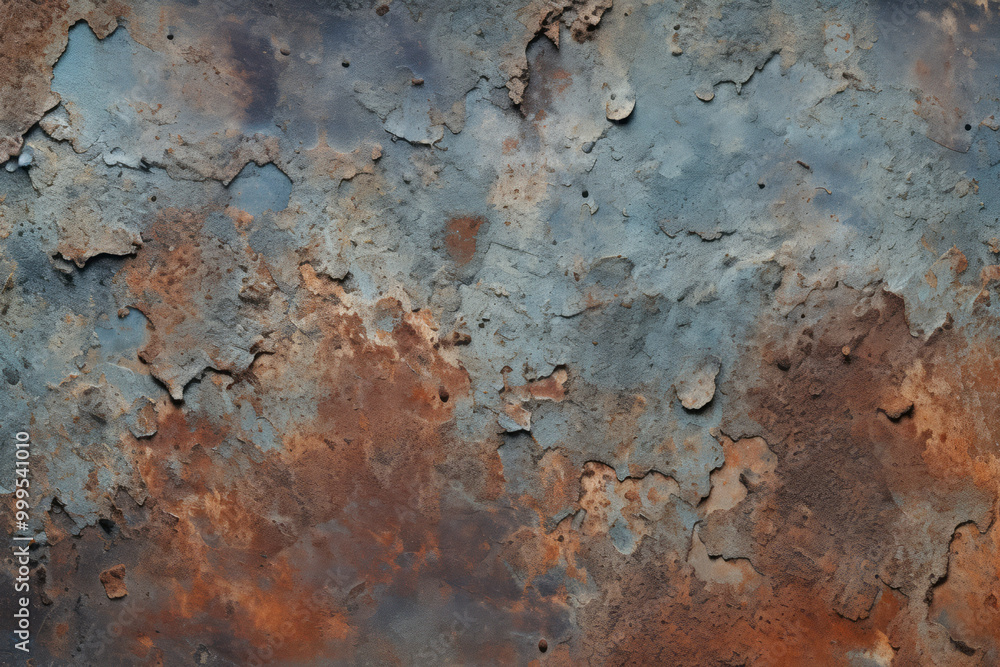 Processed collage of old rusty metal sheet texture in daylight. Background for banner Processed collage of old rusty metal sheet texture in daylight. Background for banner
