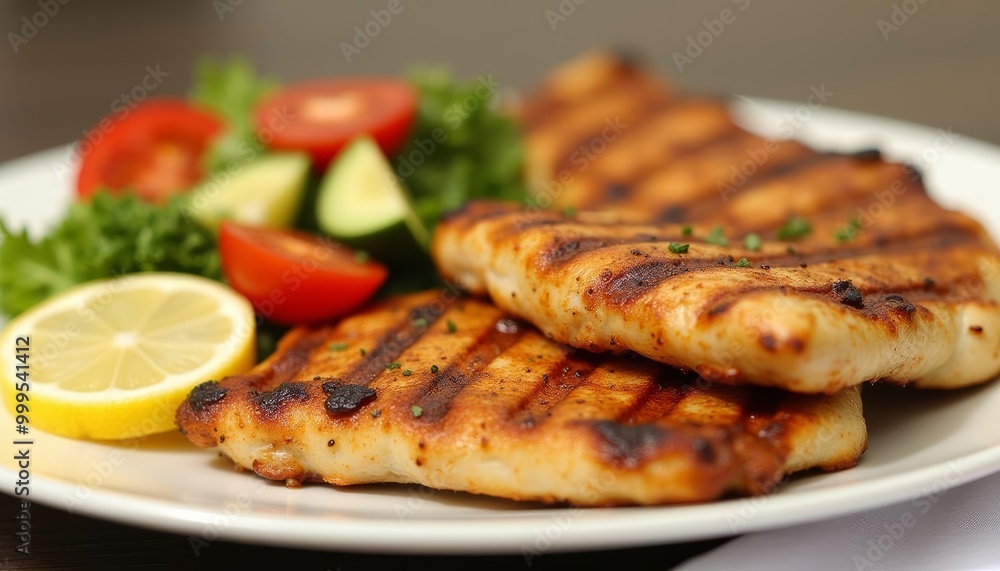 Grilled to perfection A mouthwatering meal Grilled to perfection A mouthwatering meal