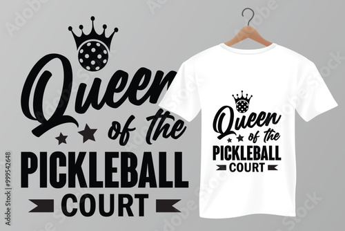 Pickle ball quote typography design for  t-shirt, sticker, poster, banner, gift card, mug, bag, label, and much more