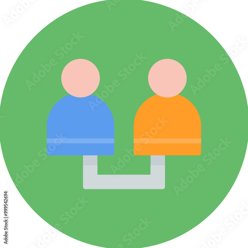 Codependency icon vector image. Can be used for Addiction.
