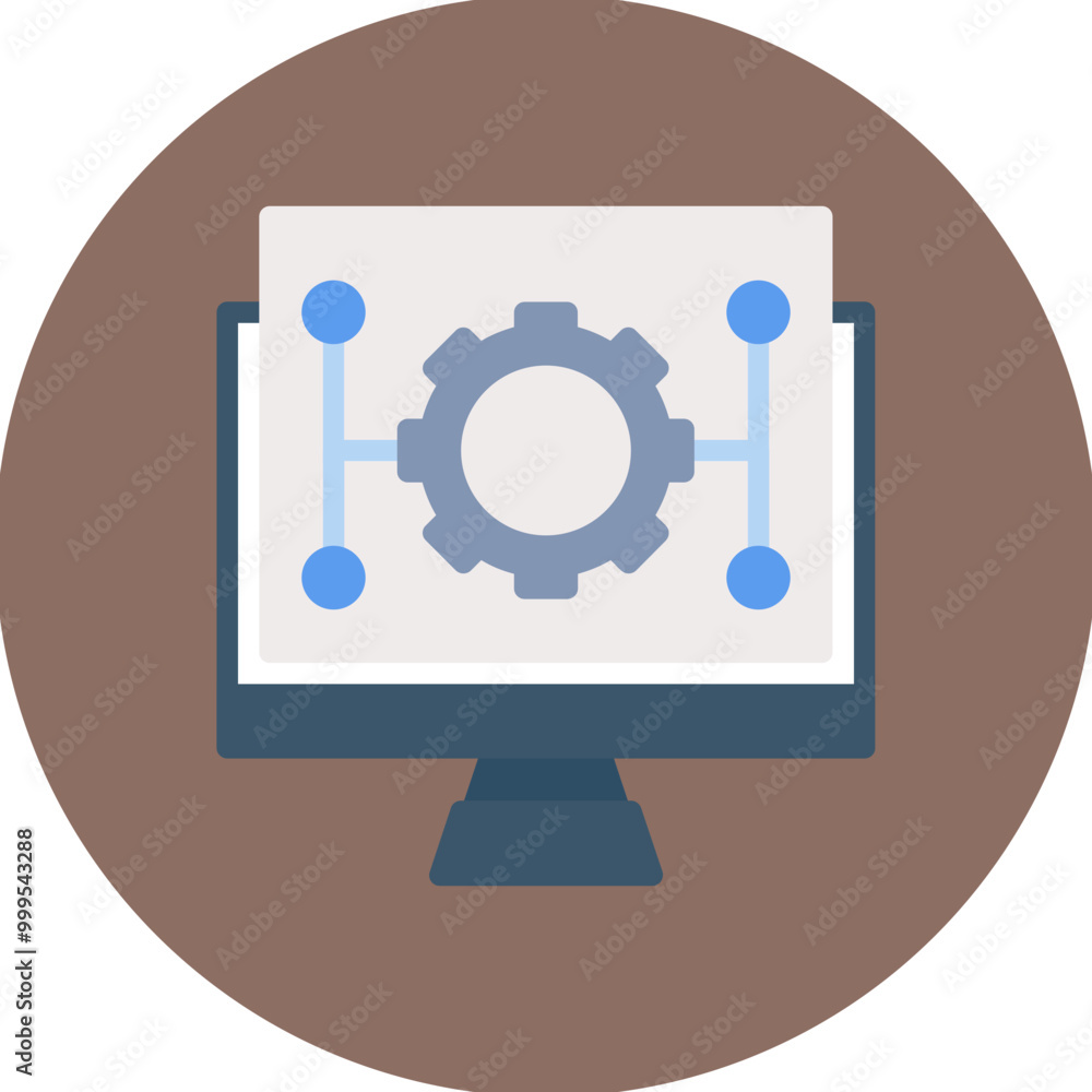 Programmable Automation icon vector image. Can be used for Cyberpunk. Programmable Automation icon vector image. Can be used for Cyberpunk.