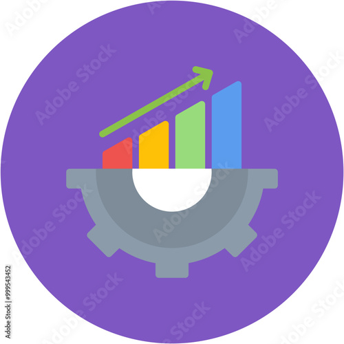 Accelerator Program icon vector image. Can be used for Coworking Space.