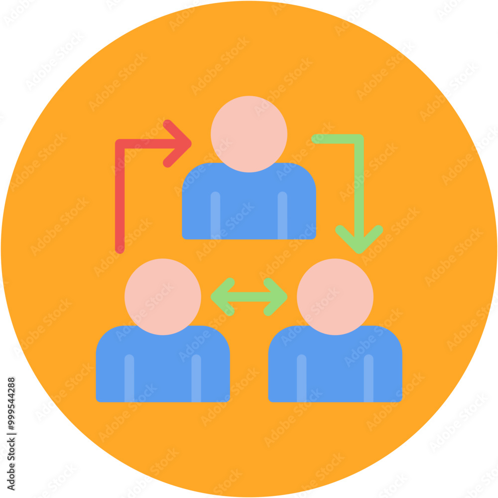 Third Party icon vector image. Can be used for Compliance And Regulation. Third Party icon vector image. Can be used for Compliance And Regulation.