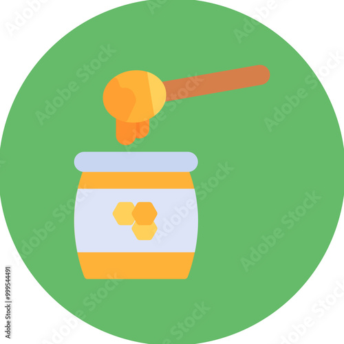 Honey icon vector image. Can be used for Agriculture.