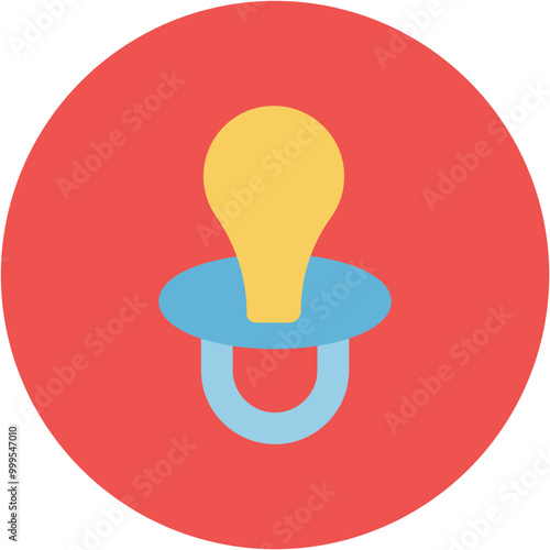 Pacifier Line Icon