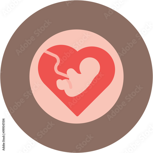 Pregnancy Line Icon