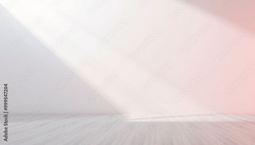 Empty room with wooden floor and soft light. Empty room with wooden floor and soft light.