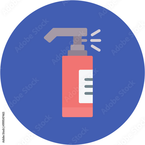 Pepper Spray icon vector image. Can be used for Crime Investigation.