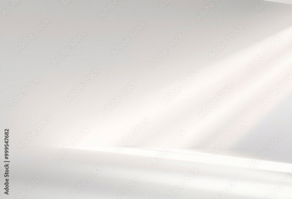 White Room with Diagonal Light Rays. White Room with Diagonal Light Rays.