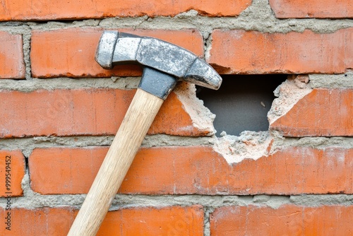 Hammer and a Hole in a Brick Wall