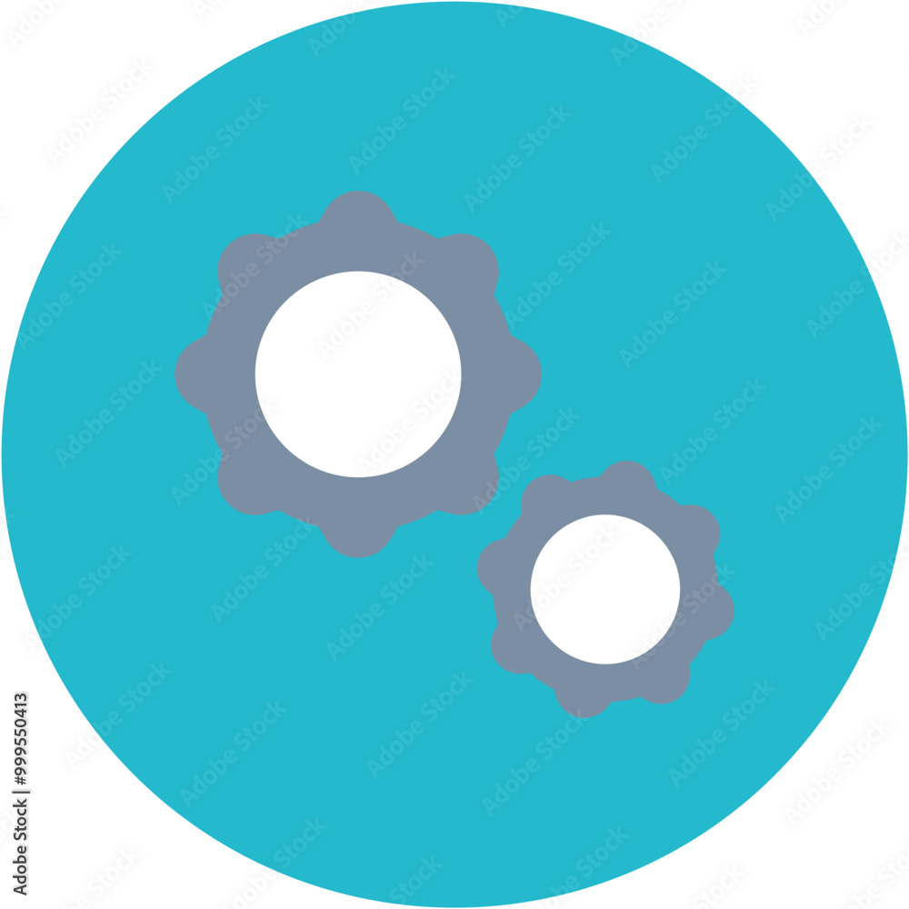 Cog icon vector image. Can be used for Robotics. Cog icon vector image. Can be used for Robotics.
