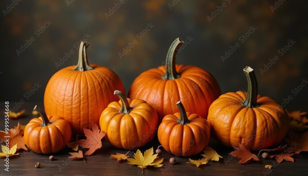 Autumns bounty captured in a moment of still life Autumns bounty captured in a moment of still life