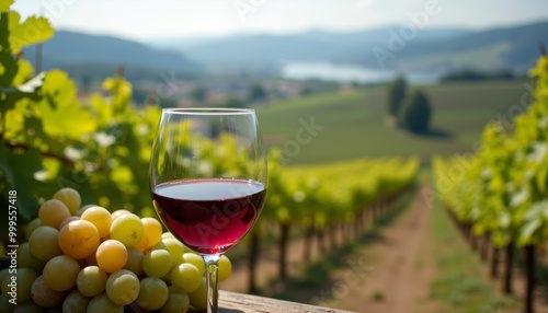 Wallpaper Mural  Savor the moment  Wine and grapes in the vineyard Torontodigital.ca