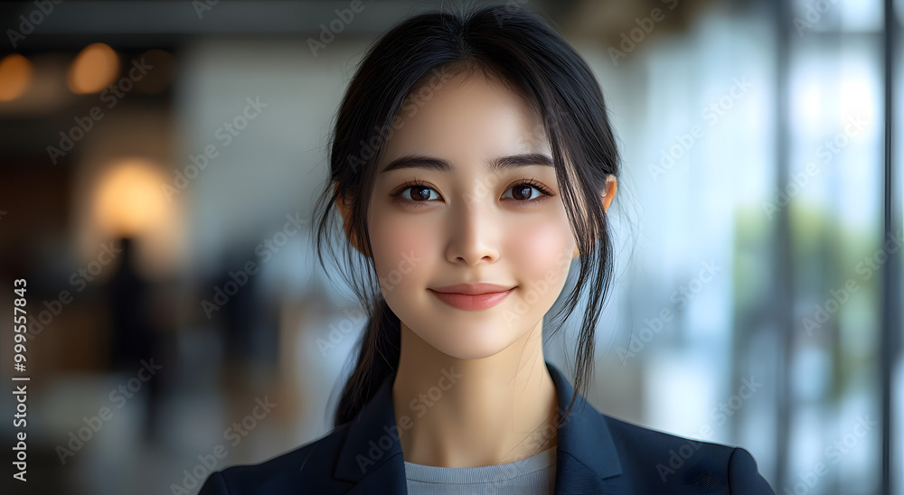A Japanese Woman in Her Thirties Wearing Business Attire
A Japanese Woman in Her Thirties Wearing Business Attire