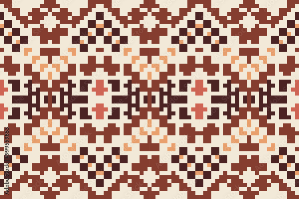 Repeating Pattern Abstract Seamless Geometric Patternfolk Embroidery, Aztec Geometric Ornament Print. Design for Carpet, Wallpaper, Clothing, Wrapping, Fabric Repeating Pattern Abstract Seamless Geometric Patternfolk Embroidery, Aztec Geometric Ornament Print. Design for Carpet, Wallpaper, Clothing, Wrapping, Fabric