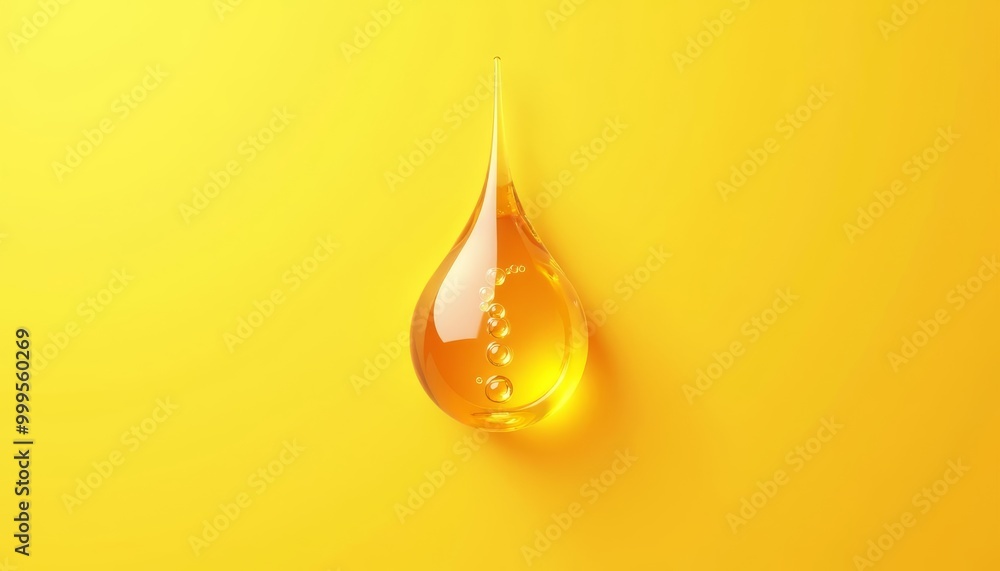 Golden droplet pure and gleaming Golden droplet pure and gleaming