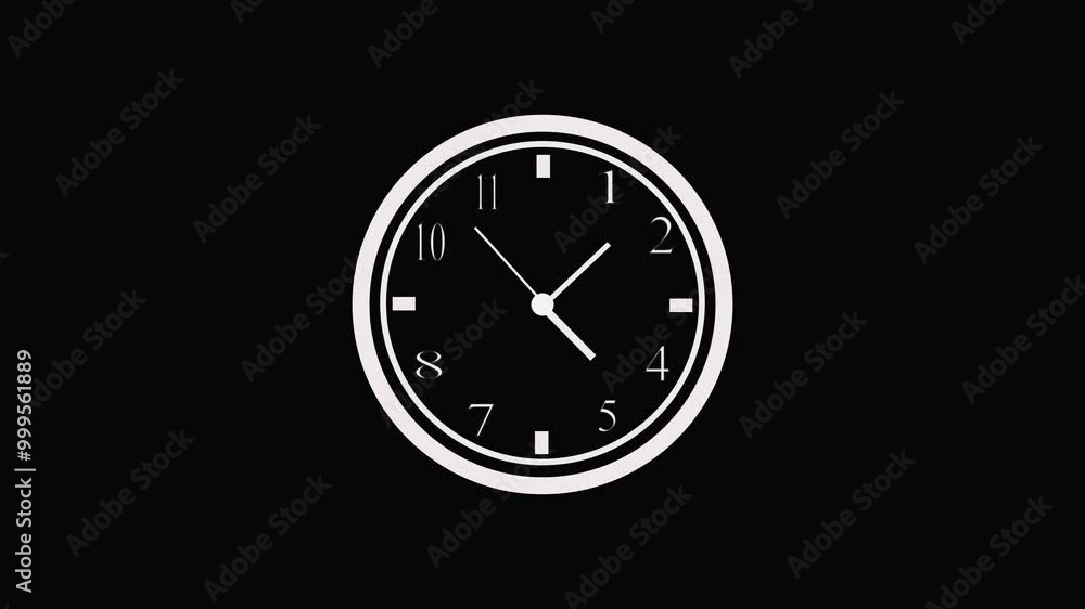 Clock Counting Down 24 Hour Day Fast Speed. Clock Counting Down 24 Hour Day Fast Speed.