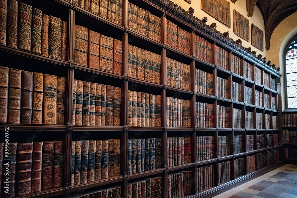 Ancient Manuscripts Collection in a European Library Historical Books Archive Ancient Manuscripts Collection in a European Library Historical Books Archive