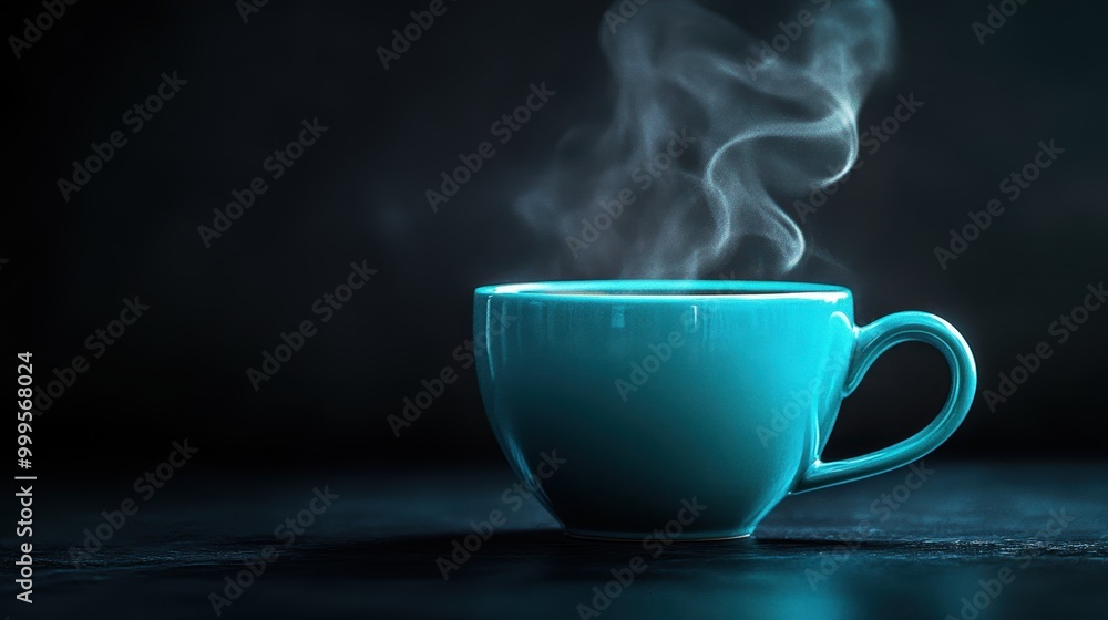 The Cozy Turquoise Cup The Cozy Turquoise Cup