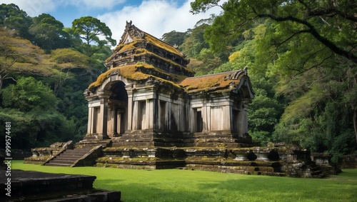 Wallpaper Mural ancient temple ruins the ruins of an ancient background, ideas for travel magazine images Torontodigital.ca