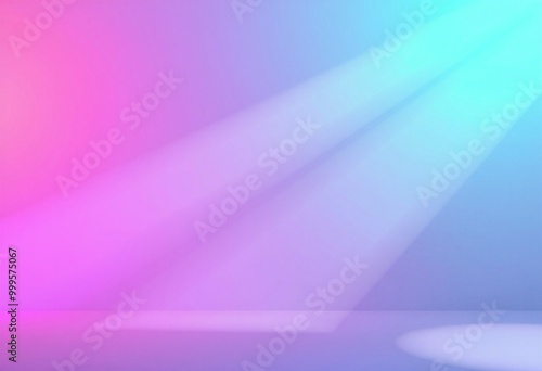 Empty purple and blue gradient background with spotlight.