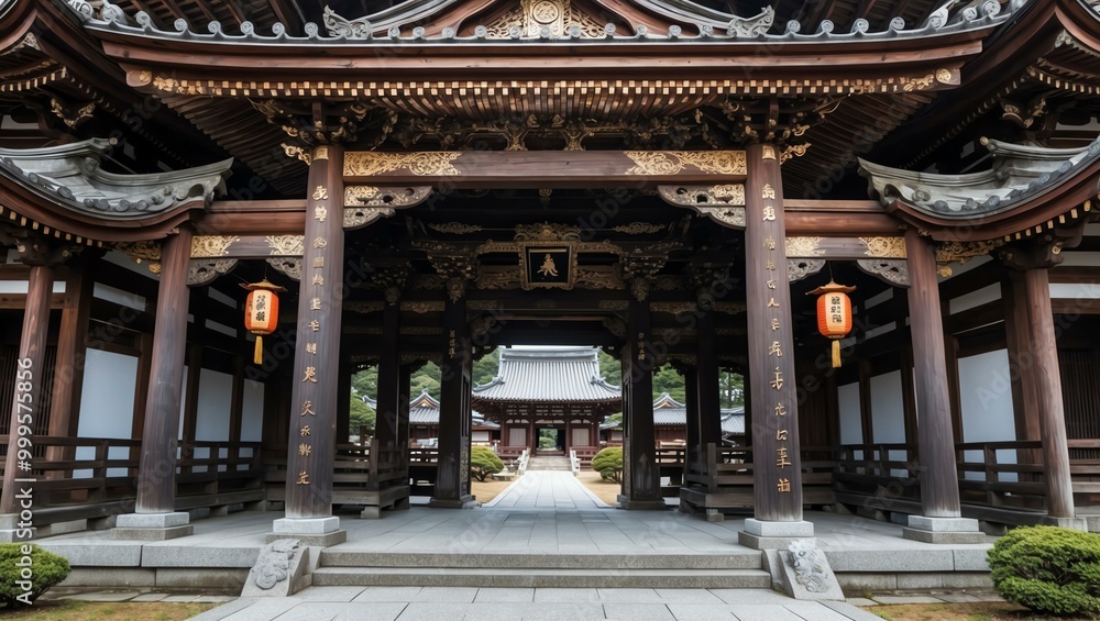 ornate temple gate a large intricately design background, ideas for travel magazine images ornate temple gate a large intricately design background, ideas for travel magazine images