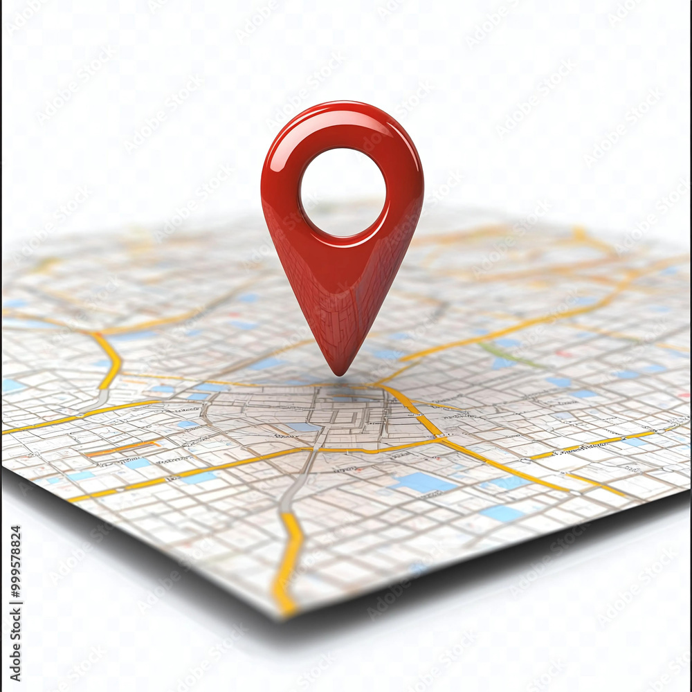 Map of a world. 3 d rendering