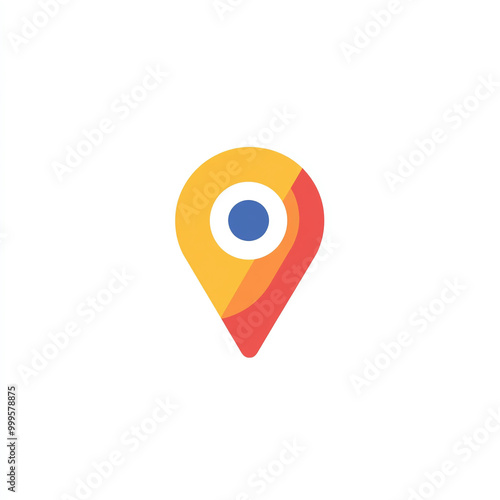gps location flat icon. 3 d design Free Download gps location flat icon. 3 d design - GFXLoad