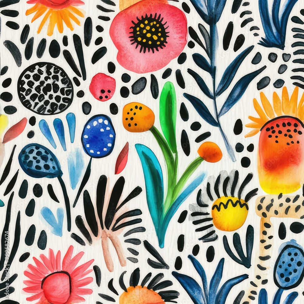 seamless pattern with flowers seamless pattern with flowers