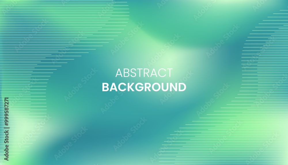 Obraz premium Abstract background with green mesh gradient color