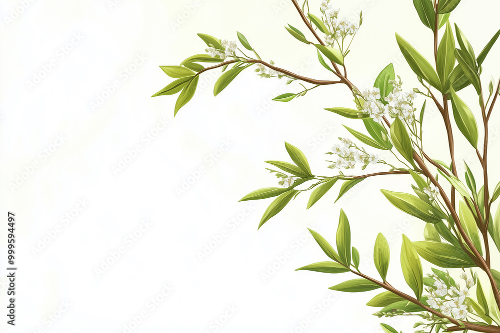 Naklejka premium Colorful etrog, lulav, and myrtle Sukkot