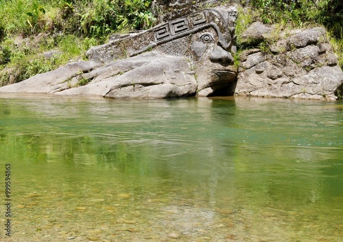 Rio San Carlos in San Carlos, Antioquia, Colombia.