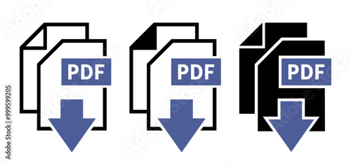 ikona pobierania plików PDF